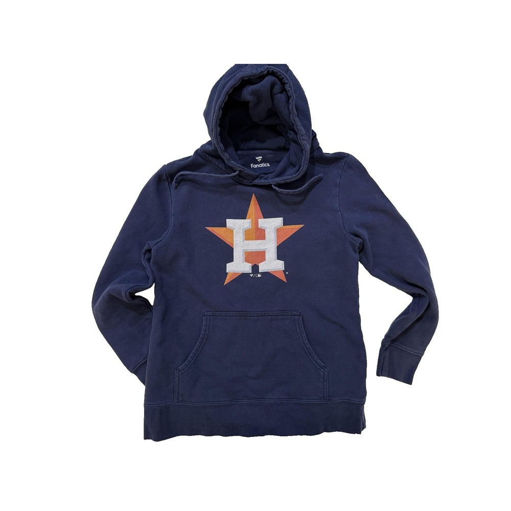 Houston‎ Astros Hoodie Womens Medium Blue MLB Baseball Fanatics Springer 4